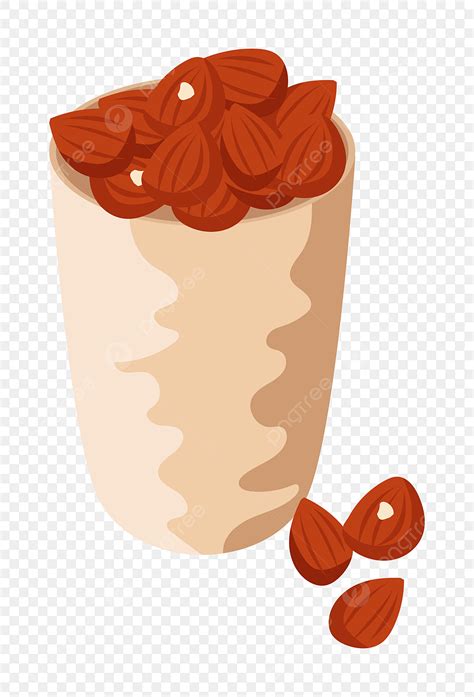 Nut Illustration Vector Design Images, Red Cartoon Nut Illustration ...