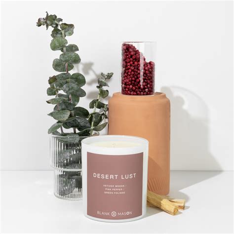 Desert Lust | Blank Mason Candle Bar
