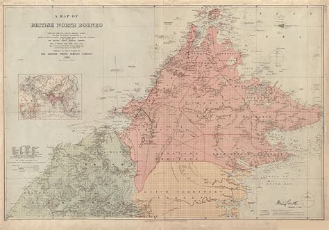 map  brunei malaysia sabah sarawak   map  british