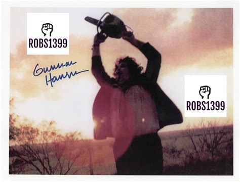 GUNNAR HANSEN Autograph 8x10 Reprint Photo | Etsy