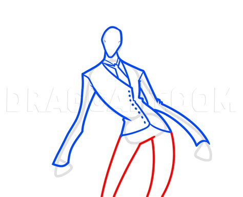 How To Draw Slenderman, Drawing, Step by Step, by Dawn - DragoArt