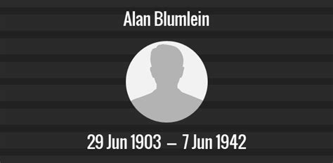 alan blumlein death anniversary