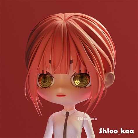 Makima 3D Chibi Cute by akioyurui on DeviantArt