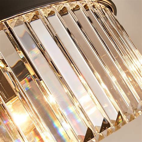 Modern Crystal Ceiling Lamp Living Crystal Ceiling Light Bedroom ...