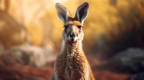 Premium AI Image | a fox looking at the camera