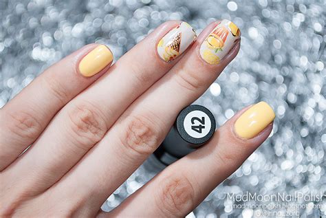 Слайдер-дизайн Lucky Rose White Back Metallic 14 Золото и гель лак ...