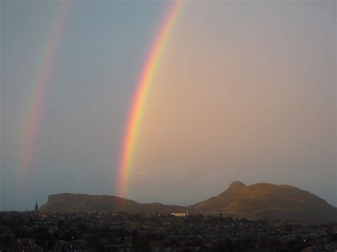 Rainbow over Edinburgh | Susan Tomes