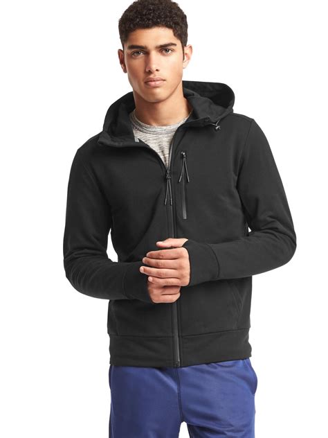 elements fleece full zip hoodie gap