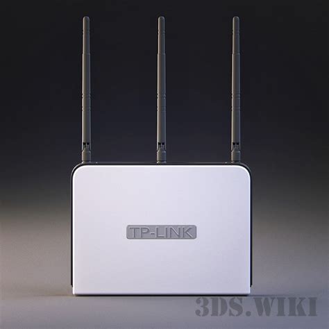 Router TP-LINK - Download the 3D Model (5970) | zeelproject.com