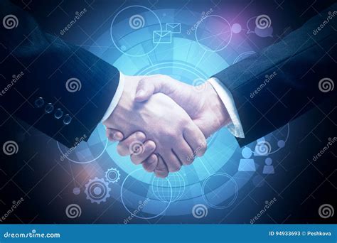 partnership concept stock image image  greeting interaction