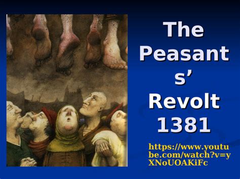 The Peasants' Revolt 1381 | Teaching Resources