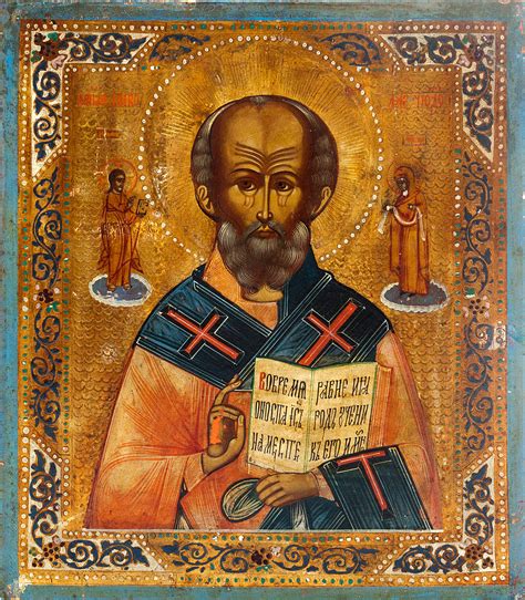 Икона Николая Чудотворца. Подробное описание экспоната, аудиогид ...