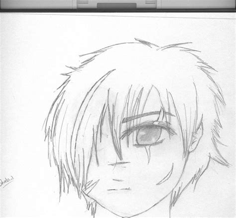 Shadow as a human-face sketch by wolfpup6 on DeviantArt
