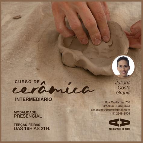 Curso de Cerâmica Intermediário - Alê Espaço de Arte