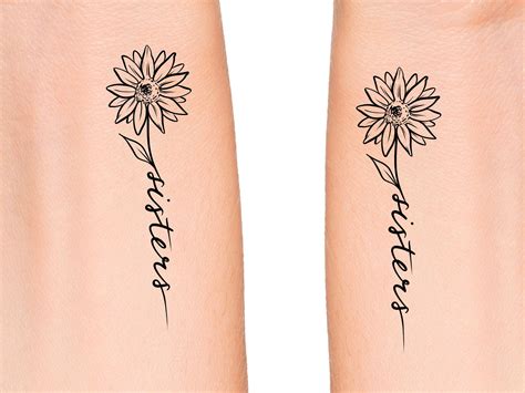 matching sister tattoo 5