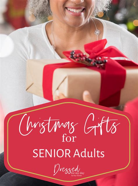 Christmas Gift Guide for Senior Adults - Dressed for My Day