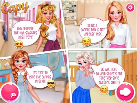 Campus Divas Game - Fun Girls Games