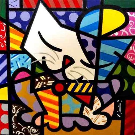 Obras de Romero Britto - (Arte Pop) Brasileiro - Pinturas com Títulos ...