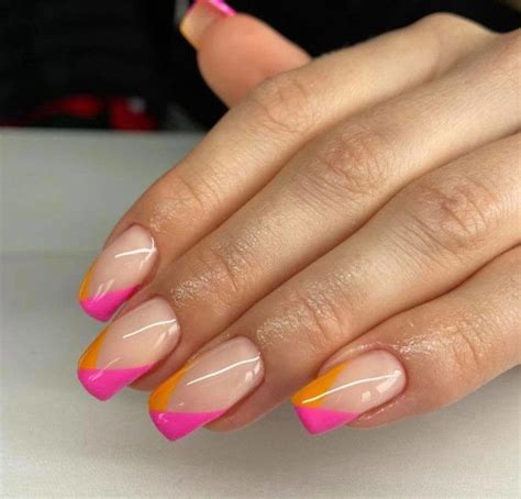 Neon french manicure ideas to get your tips ready for summer – Artofit