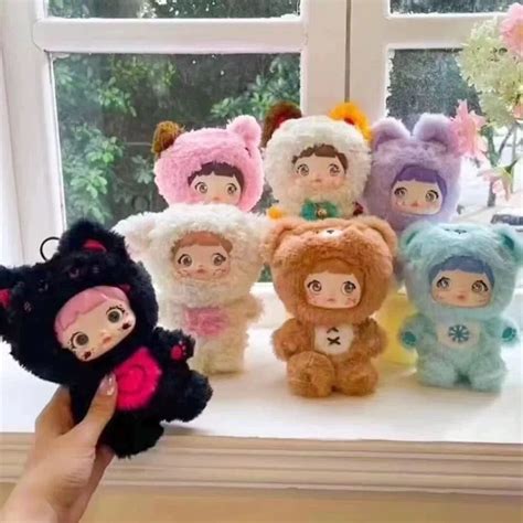 nommi blind box plush doll nommi loveliness  ends series kawaii p