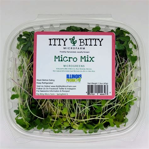 Micro Mix Microgreens | Itty Bitty Micro Farm