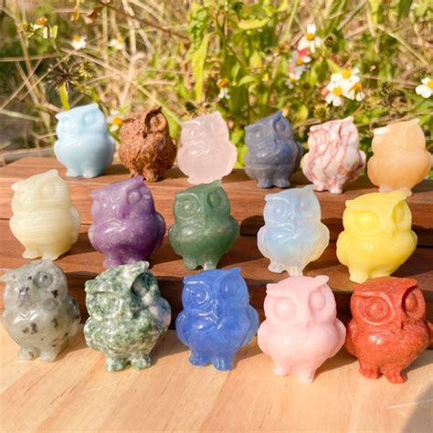 Crystal Owl - Etsy