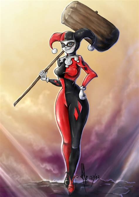 fan art Harley Quinn by Almarosolo on DeviantArt