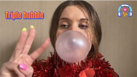 ASMR | Bubble Gum Tricks | Mouth Sound - YouTube