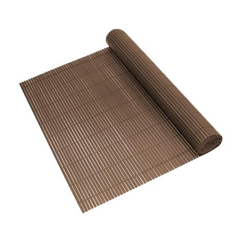 cloture brise vue en canisse de pvc filovert