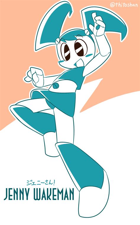 jenny wakeman (my life as a teenage robot) drawn by thitoshan | Danbooru