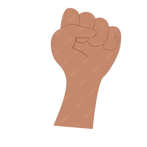 Premium Vector | Hand fighting pose