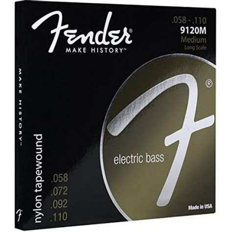 Fender Nylon Bass Guitar Strings, Light - Walmart.com - Walmart.com