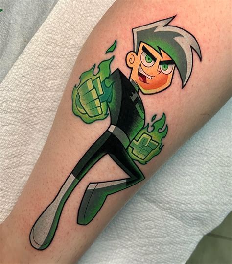 Danny Phantom Tattoo | Tattoos, Color tattoo, Inspirational tattoos