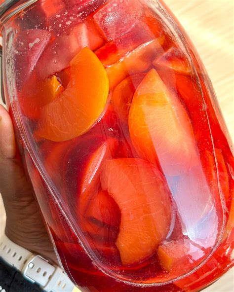 lacto fermented fruits   fermented stone fruit recipe