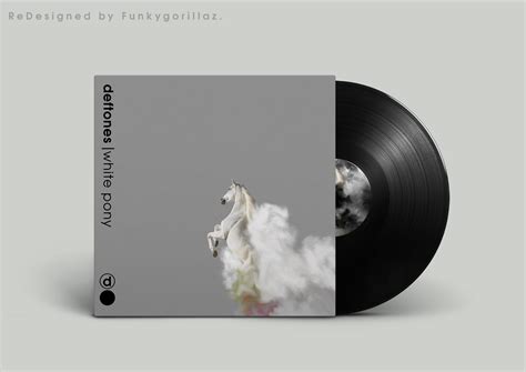 I redesigned the White Pony album-cover for a school-assignment