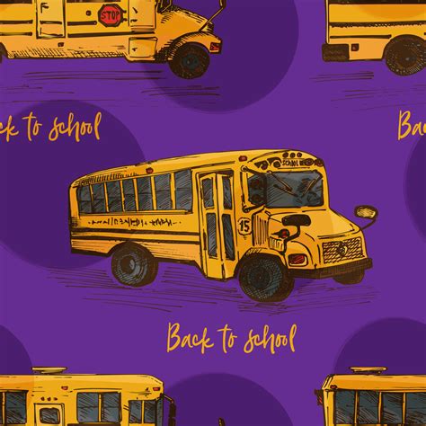 Download Bright Yellow School Bus Ready for a Journey Wallpaper