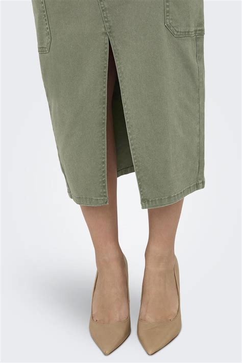 onllola hw cargo long slit skir pnt 15318851 only rok kalamata