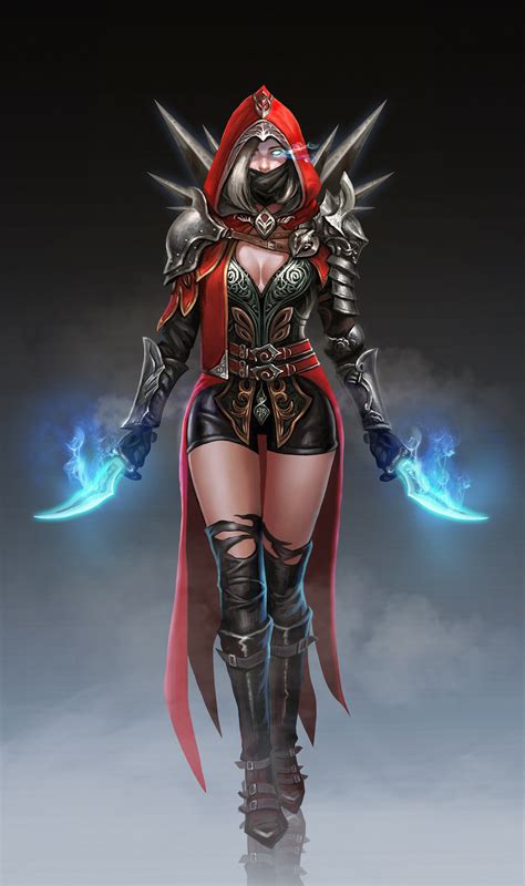 ArtStation - Female assassin