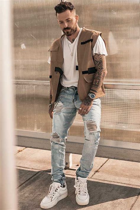 Ripped Jeans Style For Men