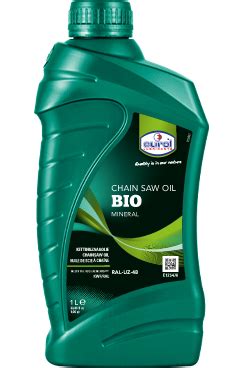 Биоразлагающееся масло Eurol Chainsaw oil Bio для цепей бензопил