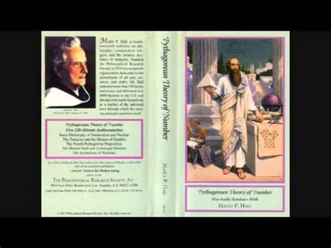 Manly P. Hall - The Tetractys and the Motion of Number - YouTube