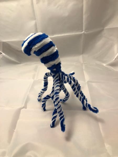 completed pipe cleaner octopus – Pipe Cleaner Animals