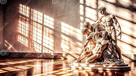 Light and Shadow on a Sculptural Form Machine-generated Stock Image - Image of depth, form ...