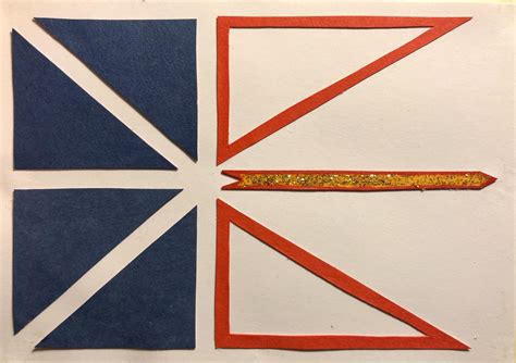 Flag of Prince Edward Island, Canada made of paper : r/vexillology