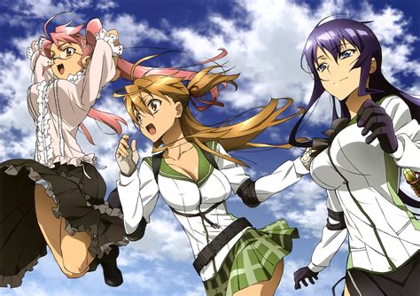 Highschool Of The Dead Saeko Wallpaper