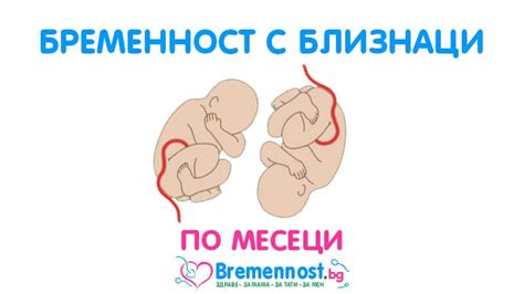 Бременност по месеци с близнаци