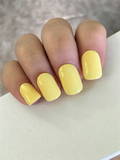 Желтый Цвет Гель Лака Фото — Richnail.ru