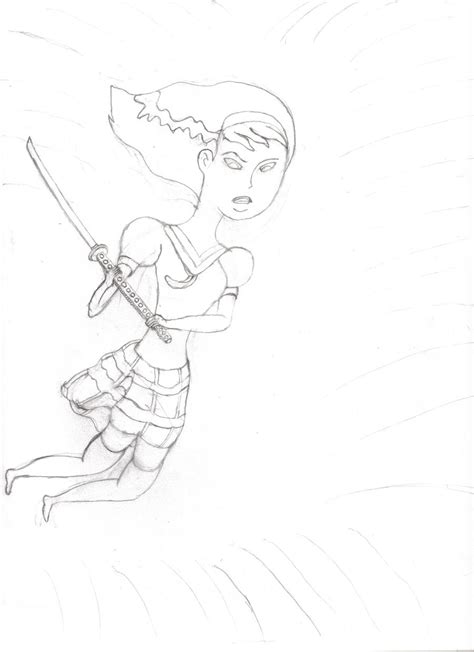 Kim Possible Yori Sword Sketch by drfits1 on DeviantArt
