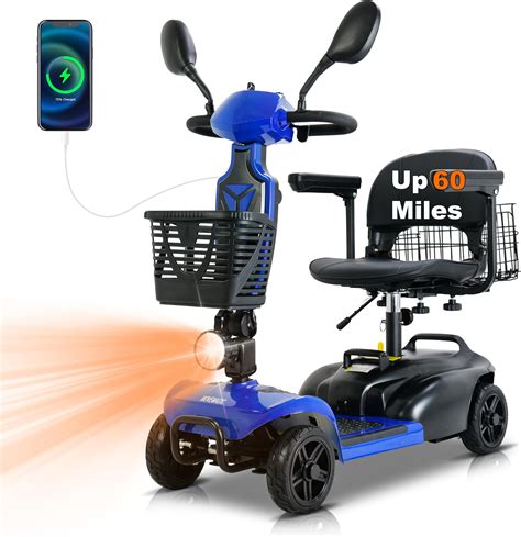 Amazon.com: MOVEMAGIC Mobility Scooter, 4-Wheel Mobility Scooter for