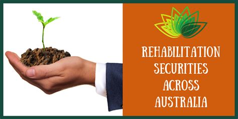 rehabilitation securities  australia integrate sustainability